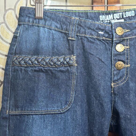 Dream Out loud Selena Gomez Bootcut Flare Front Pocket Jeans Size Jr 11 NWT - Picture 4 of 10